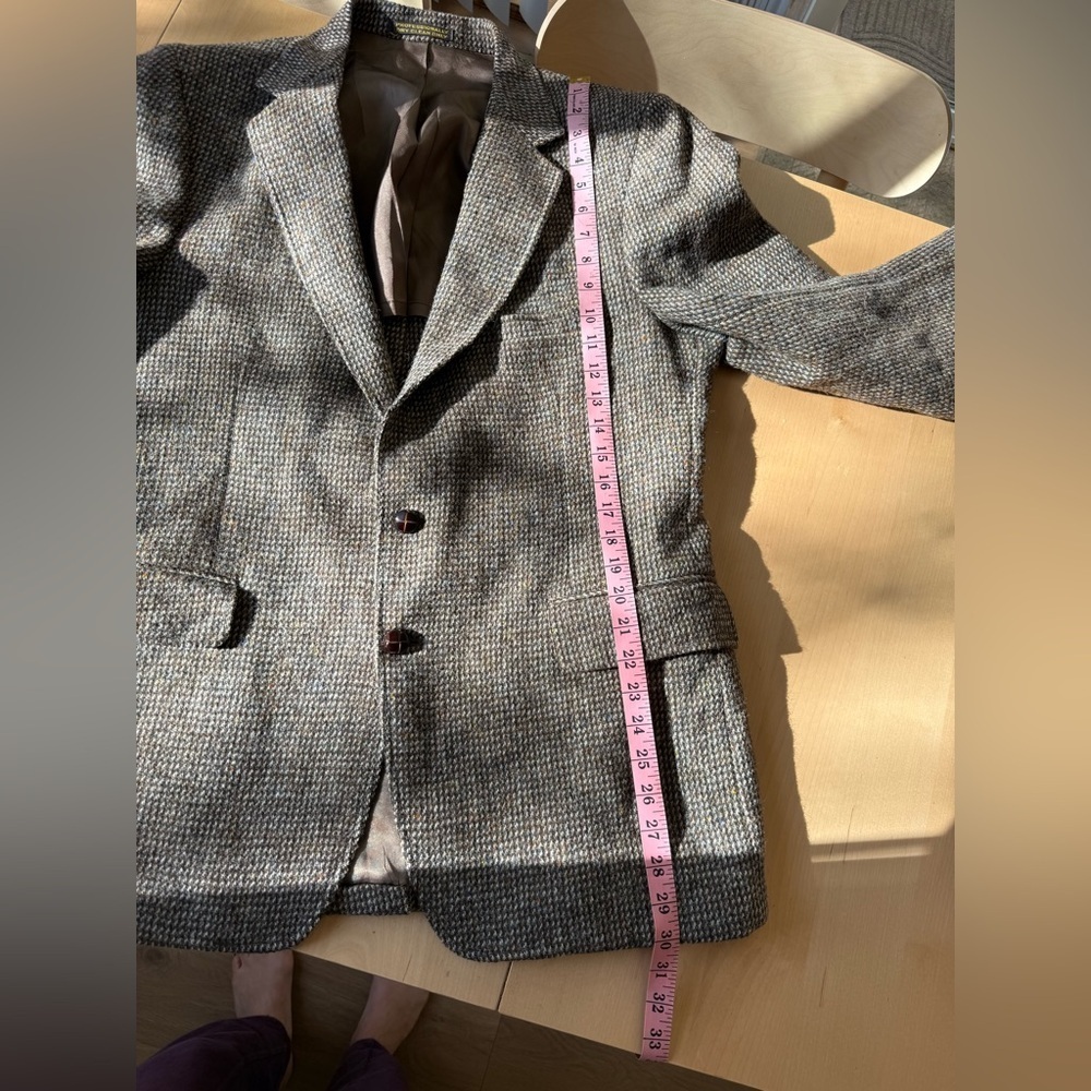 Vintage Harris Tweed Men's Blazer - Picture 7 of 9